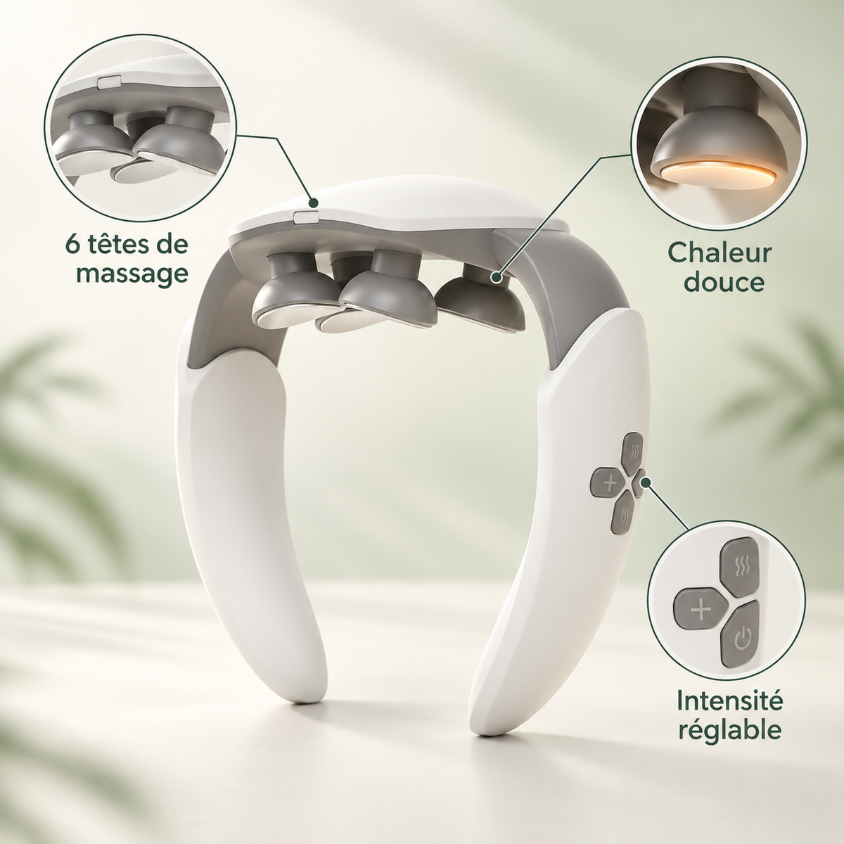 Cervalya™ – Masseur cervical chauffant